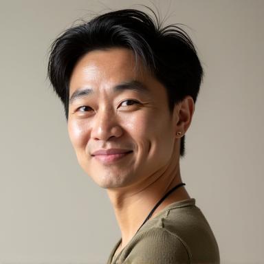 Headshot of Tanaka Kenji, mindfulness coach.